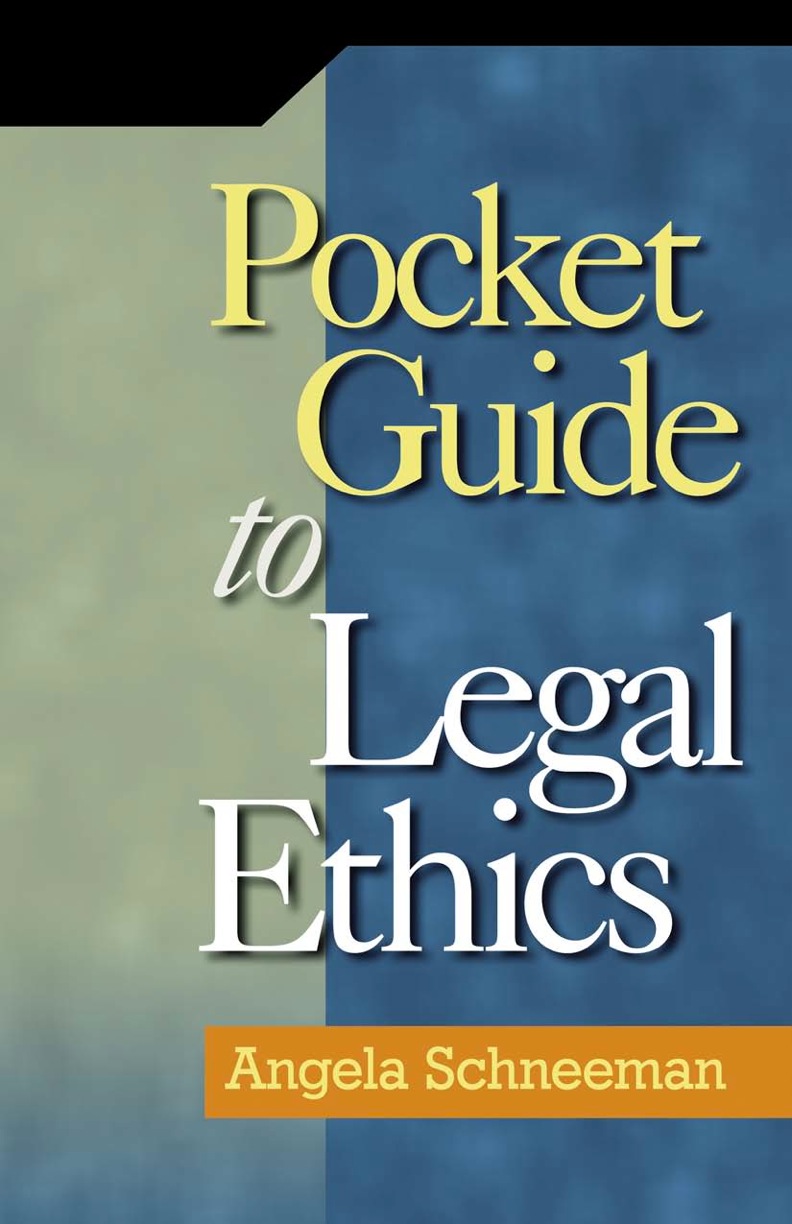 Pocket Guide to Legal Ethics ebook