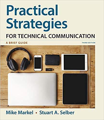 Practical Strategies for Technical Communication: A Brief Guide Third Edition by Mike Markel ebook