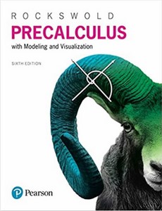 Precalculus with Modeling & Visualization 6th Edition by Gary K. Rockswold ebook