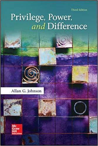 Privilege, Power, and Difference 3rd Edition by Allan G. Johnson ebook