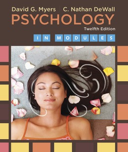 Psychology in Modules 12th Edition by David Myers ebook