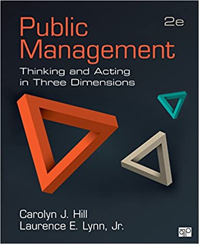 Public Management: Thinking and Acting in Three Dimensions ebook