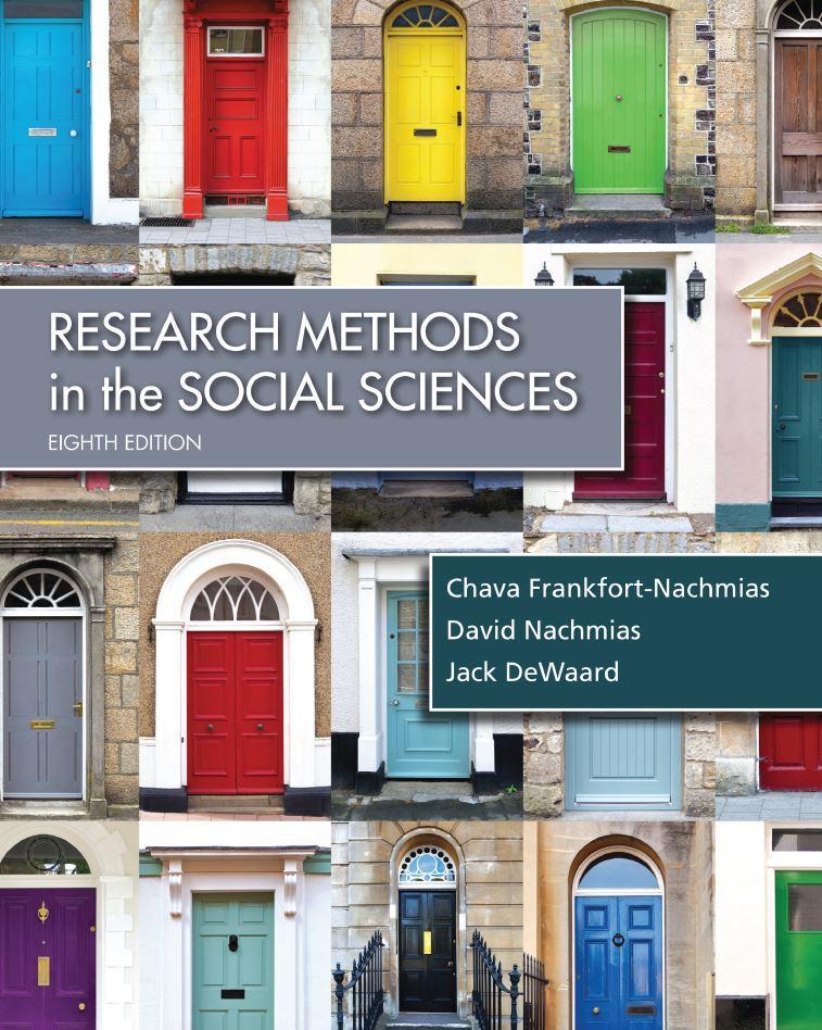 Research Methods in the Social Sciences 8th Edition by Chava Frankfort-Nachmias ebook