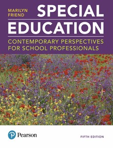 Special Education Contemporary Perspectives for School Professionals 5th by Marilyn Friend ebook
