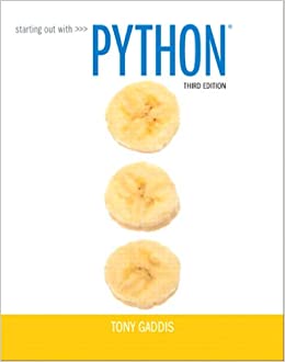 Starting Out with Python (3rd Edition) ebook