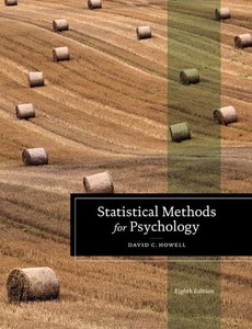 Statistical Methods for Psychology 8th Edition by David C. Howell ebook