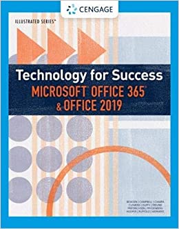 Technology for Success and Illustrated Series�Ѣ Microsoft Office 365 & Office 2019 (MindTap Course List) ebook