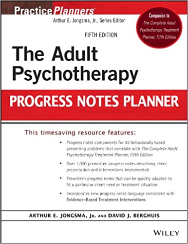 The Adult Psychotherapy Progress Notes Planner ebook