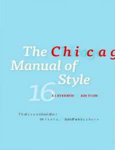 The Chicago Manual of Style 16th edition by University of Chicago Press Staff ebook