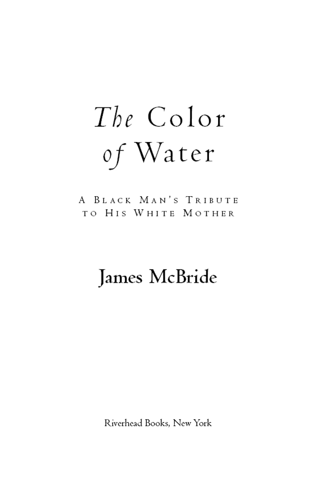 The Color of Water ebook
