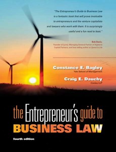 The Entrepreneur?s Guide to Business Law 4th edition by Constance E. Bagley ebook