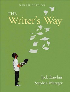 The Writer's Way 9th Edition by Jack Rawlins ebook