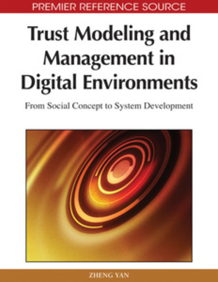 Trust Modeling and Management in Digital Environments ebook