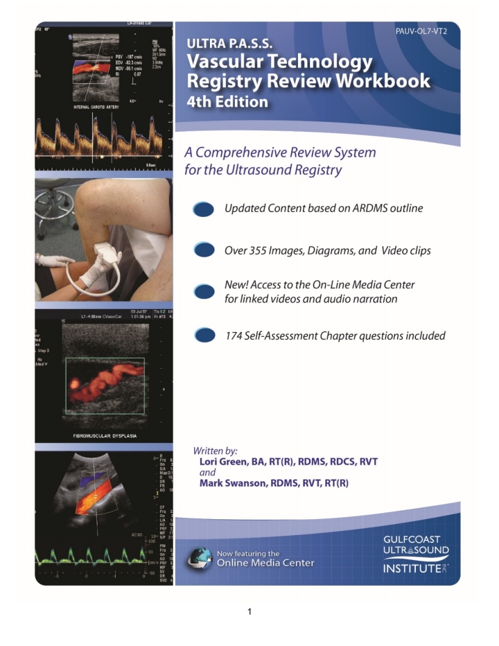 ULTRA P.A.S.S. Vascular Technology Registry Review Workbook ebook