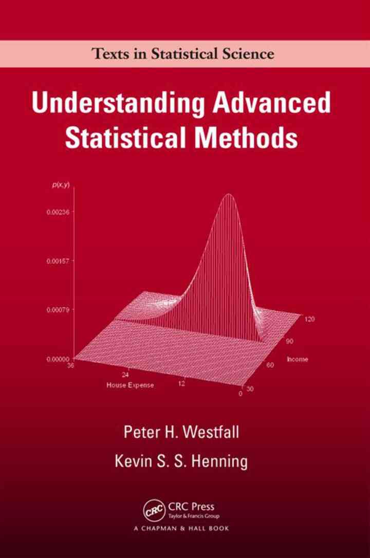 Understanding Advanced Statistical Methods, 1st Edition ebook