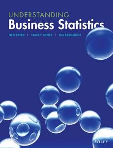Understanding Business Statistics 1st Edition by Ned Freed ebook