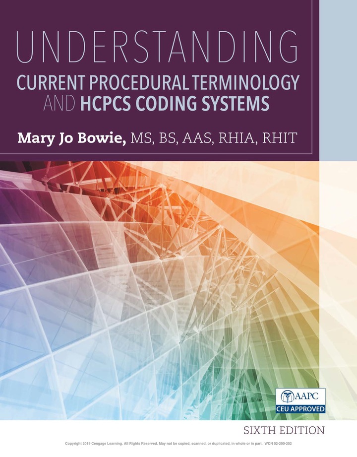 Understanding Current Procedural Terminology and HCPCS Coding Systems, 6th Edition ebook
