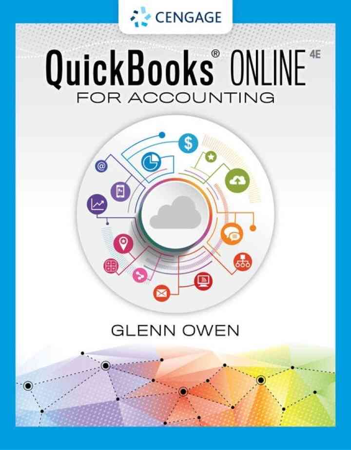 Using QuickBooks Online for Accounting 2021, 4th Edition ebook