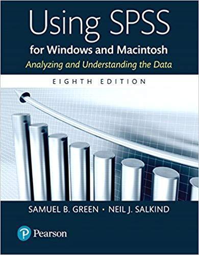 Using SPSS for Windows and Macintosh 8th Edition by Samuel B. Green ebook