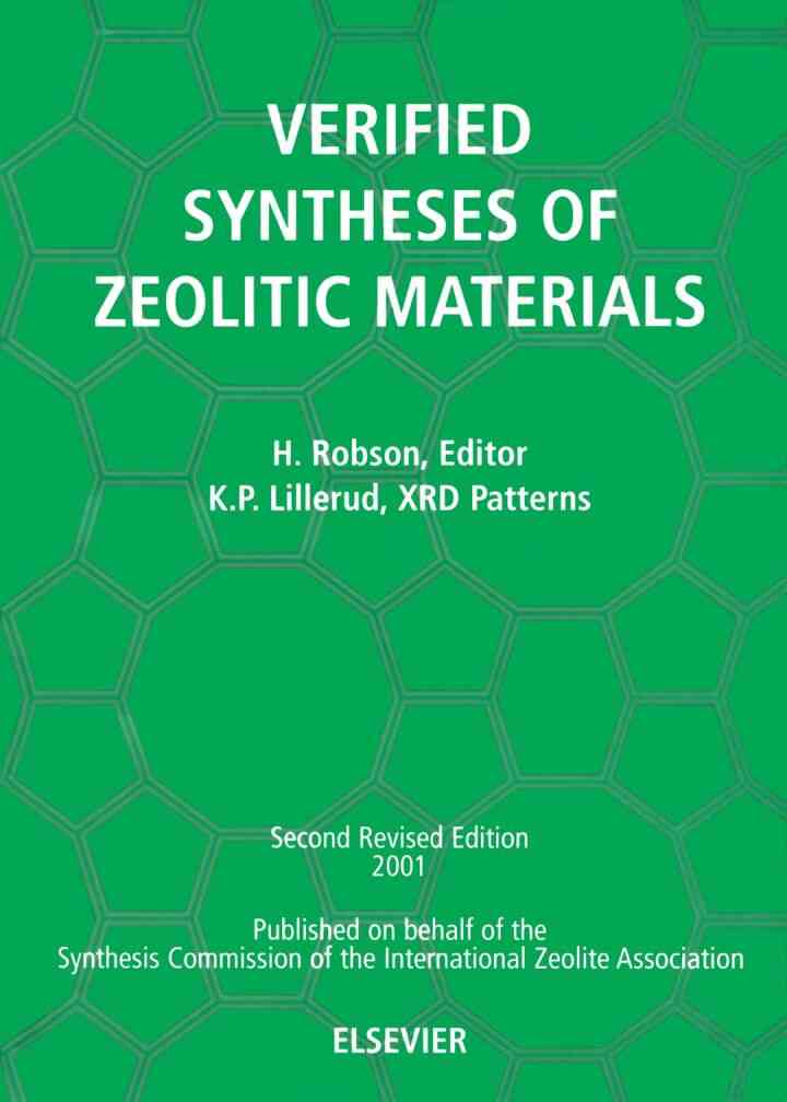 Verified Synthesis of Zeolitic Materials: Se ebook