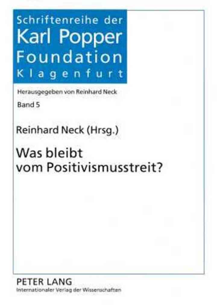 Was bleibt vom Positivismusstreit? ebook