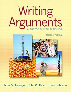 Writing Arguments A Rhetoric with Readings 10th edition by John D. Ramage ebook