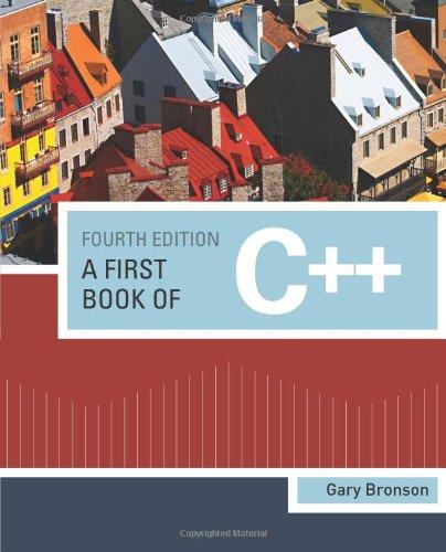 A First Book Of C 4Th Edition ebook