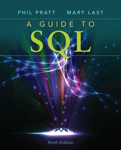 A Guide To Sql 9th Edition ebook