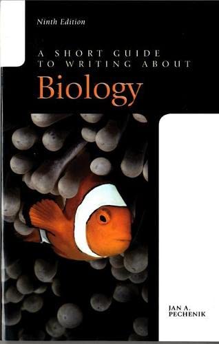 A Short Guide to Writing about Biology � 9th Edition ebook