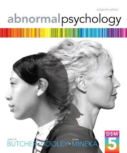 Abnormal Psychology 16Th Edition ebook