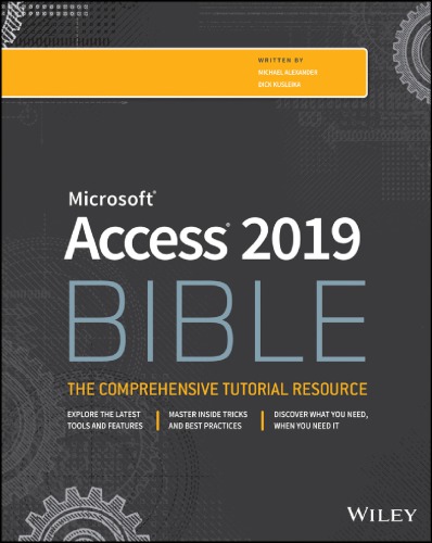 Access 2019 bible ebook