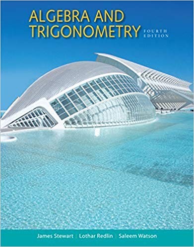 Algebra and Trigonometry 4th Edition by James Stewart ebook