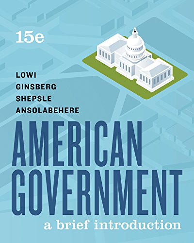 American Government: A Brief Introduction (15th Edition) ebook