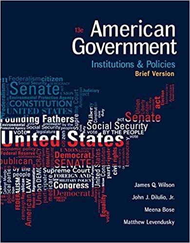 American Government: Institutions and Policies, Brief Version 13th Edition ebook