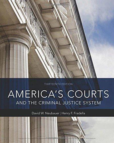 Americas Courts And The Criminal Justice System 13Th Edition ebook