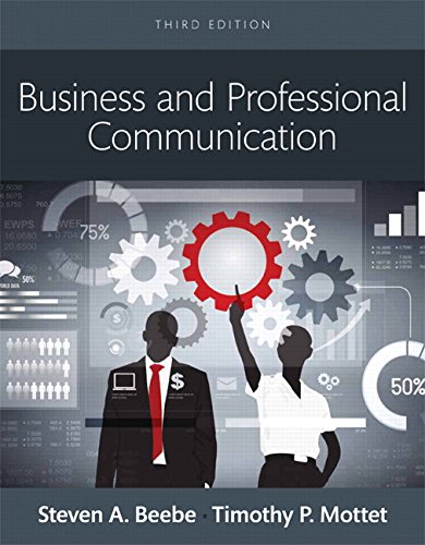 Business And Professional Communication: Principles And Skills For Leadership ebook
