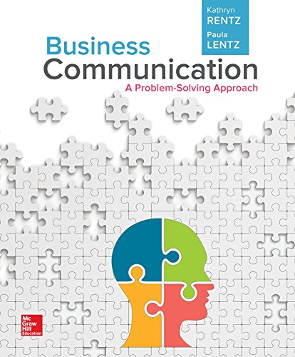 Business Communication: A Problem-Solving Approach (Loose-Leaf) 1-edition ebook
