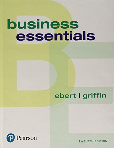 Business Essentials (12th Edition) ? eBert/Griffin ebook