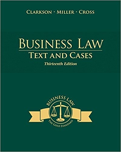 Business Law Text and Cases 13th Edition by Kenneth ebook