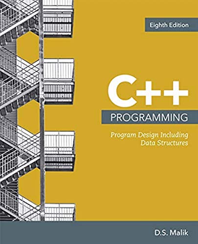 C++ Programming: Program Design Including Data Structures (8th Edition) ebook
