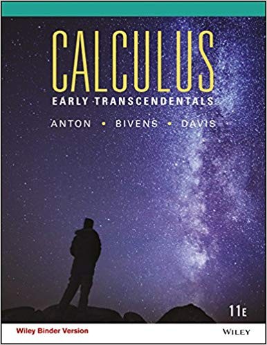Calculus Early Transcendentals, 11th Edition by Howard Anton ebook