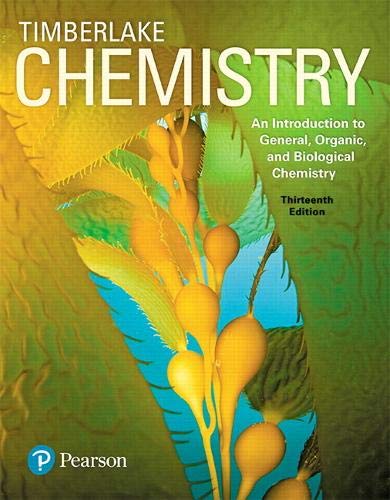 Chemistry An Introduction to General Organic and Biological Chemistry 13th Edition by Karen C Timberlake ebook