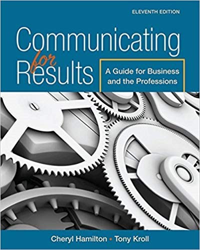 Communicating for Results: A Guide for Business and the Professions 11th Edition ebook