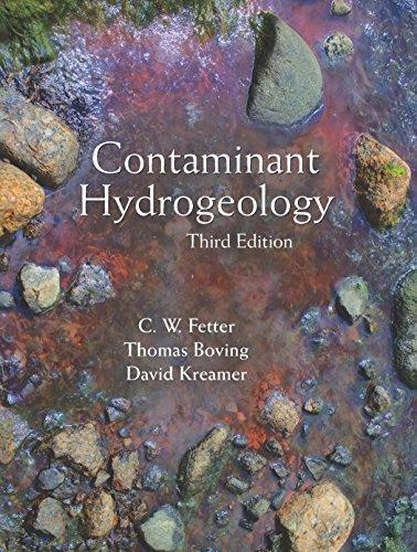 Contaminant Hydrogeology 3Rd Edition ebook