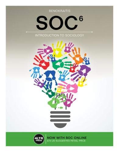 SOC 6th Edition by Nijole Benokraitis ebook