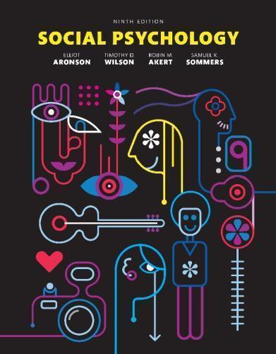 Social Psychology 9th Edition Elliot Aronson ebook
