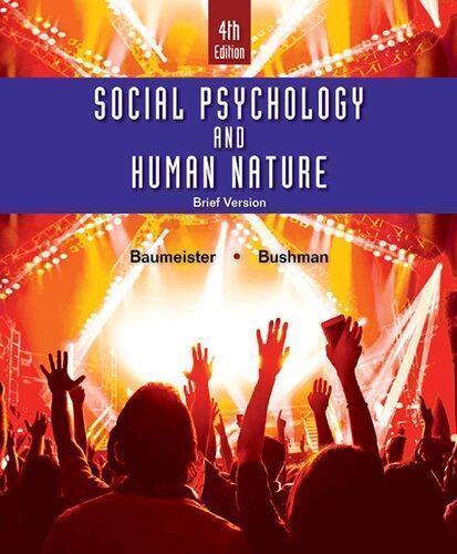 Social Psychology And Human Nature Brief ebook