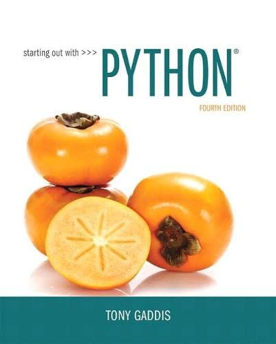 Starting Out with Python (4th Edition) ebook