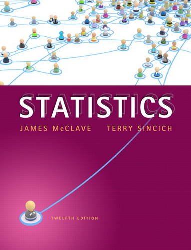 Statistics (12th Edition) ? McClave and Sincich ebook