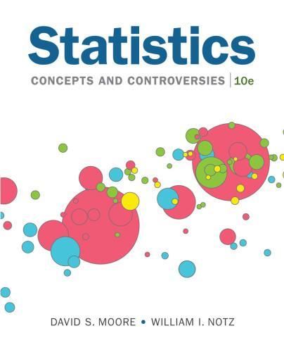 Statistics Concepts And Controversies 10Th Edition ebook